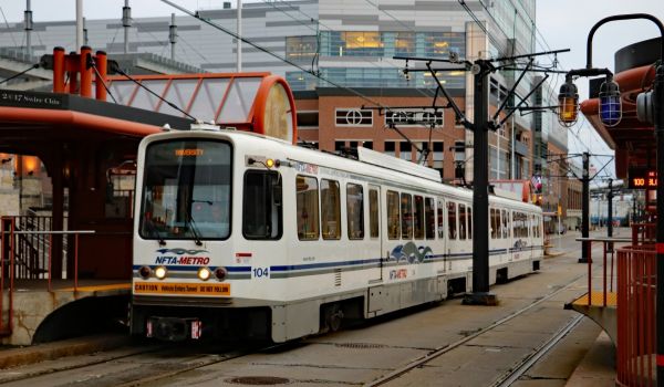 Light rail in Buffalo