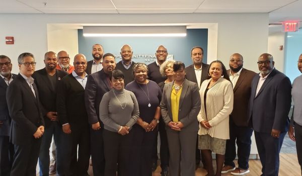 The members of African American Alliance of CDFI CEOs