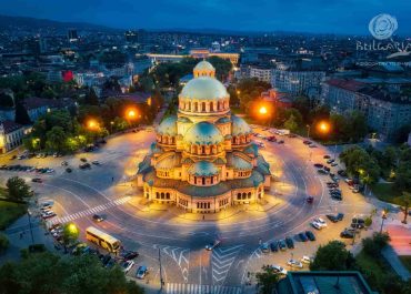 Majestic Cathedral of St. Aleksandyr Nevski in Sofia, Bulgaria, a symbol of faith and cultural heritage.