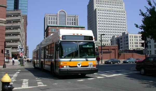 Boston MBTA bus