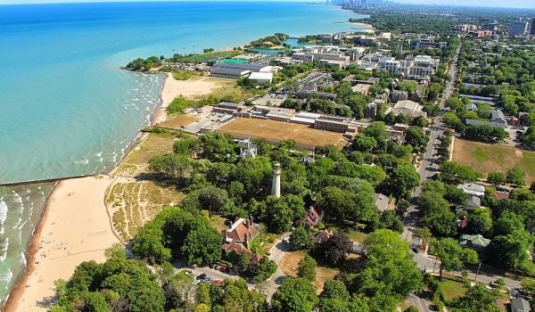 Image of Evanston coastline