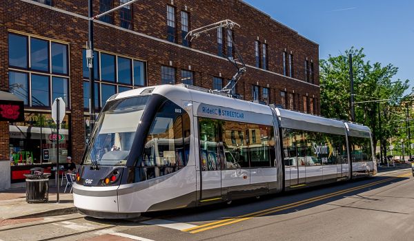 The Kansas City streetcar