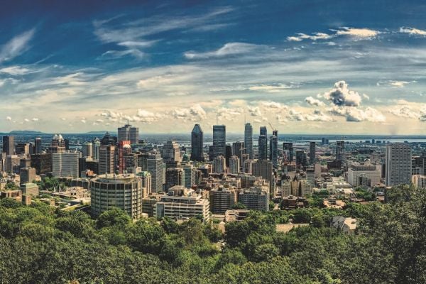 montreal skyline