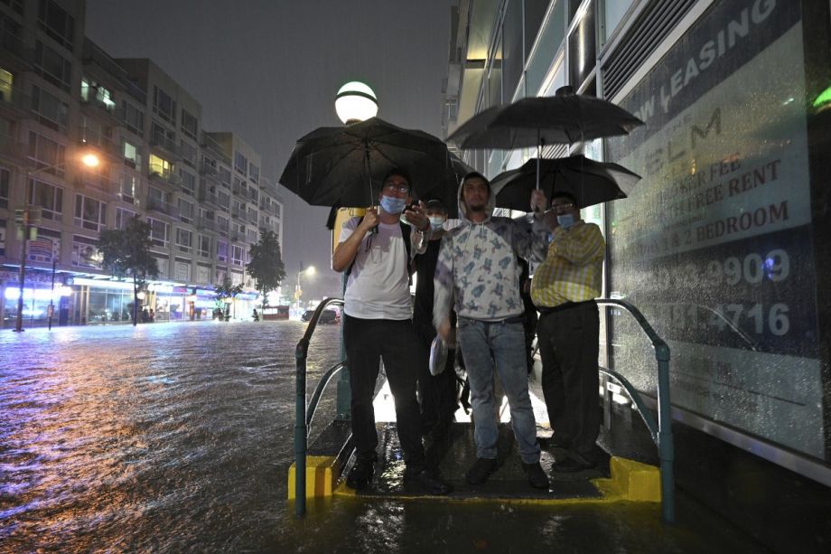 New York City inundated by Hurricane Ida