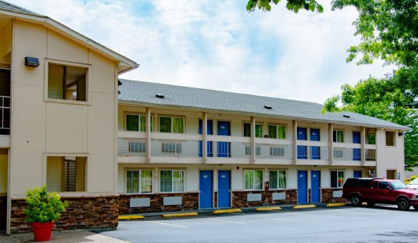 A motel in McMinnville, Oregon