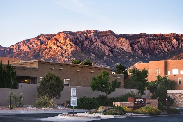 A neighborhood in Albuquerque, New Mexico