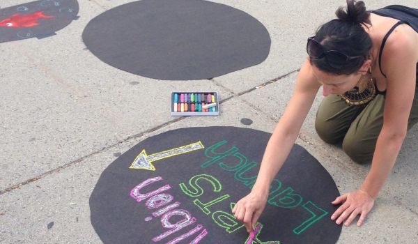 Carolyn Lewenberg artist-in-residence in metro Boston's regional planning agency